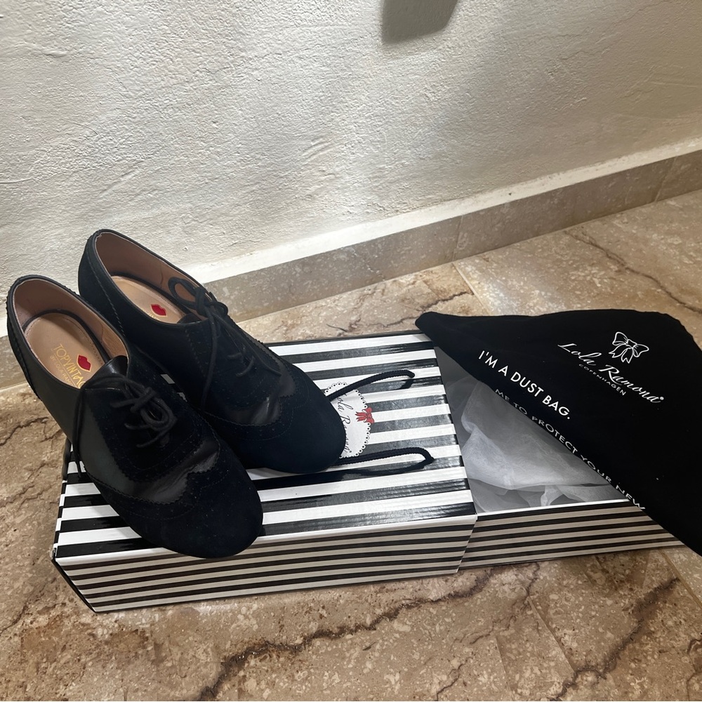 Rare Lola Ramona Vintage Retro Pinup Shoes “Ava” from Copenhagen